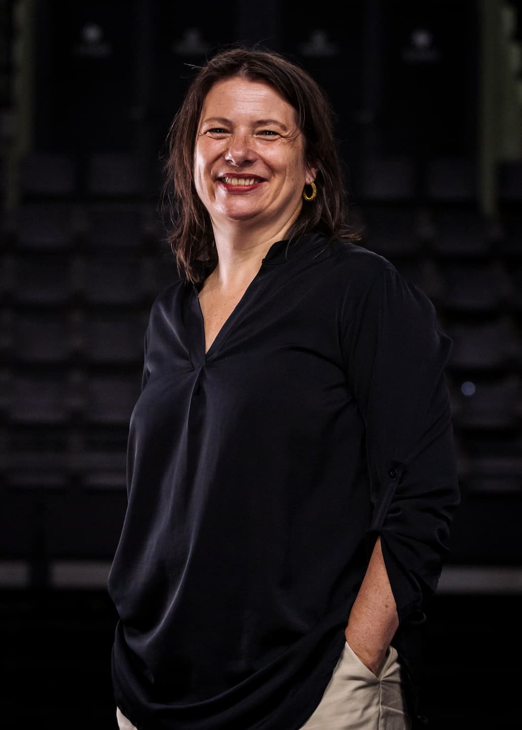 Photographie de Karine Ripert, directrice du Zénith de Dijon