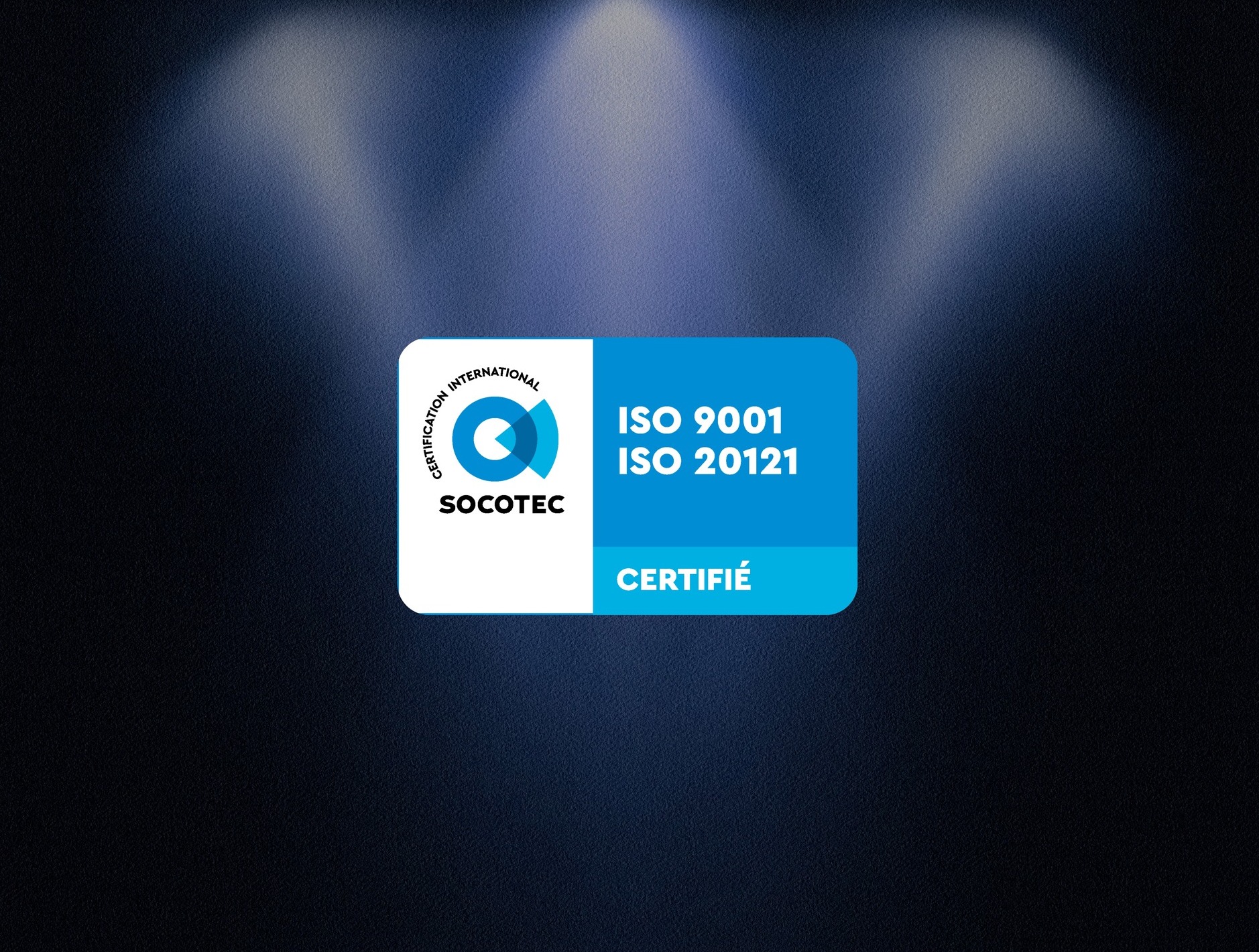 Visuel des certifications ISO