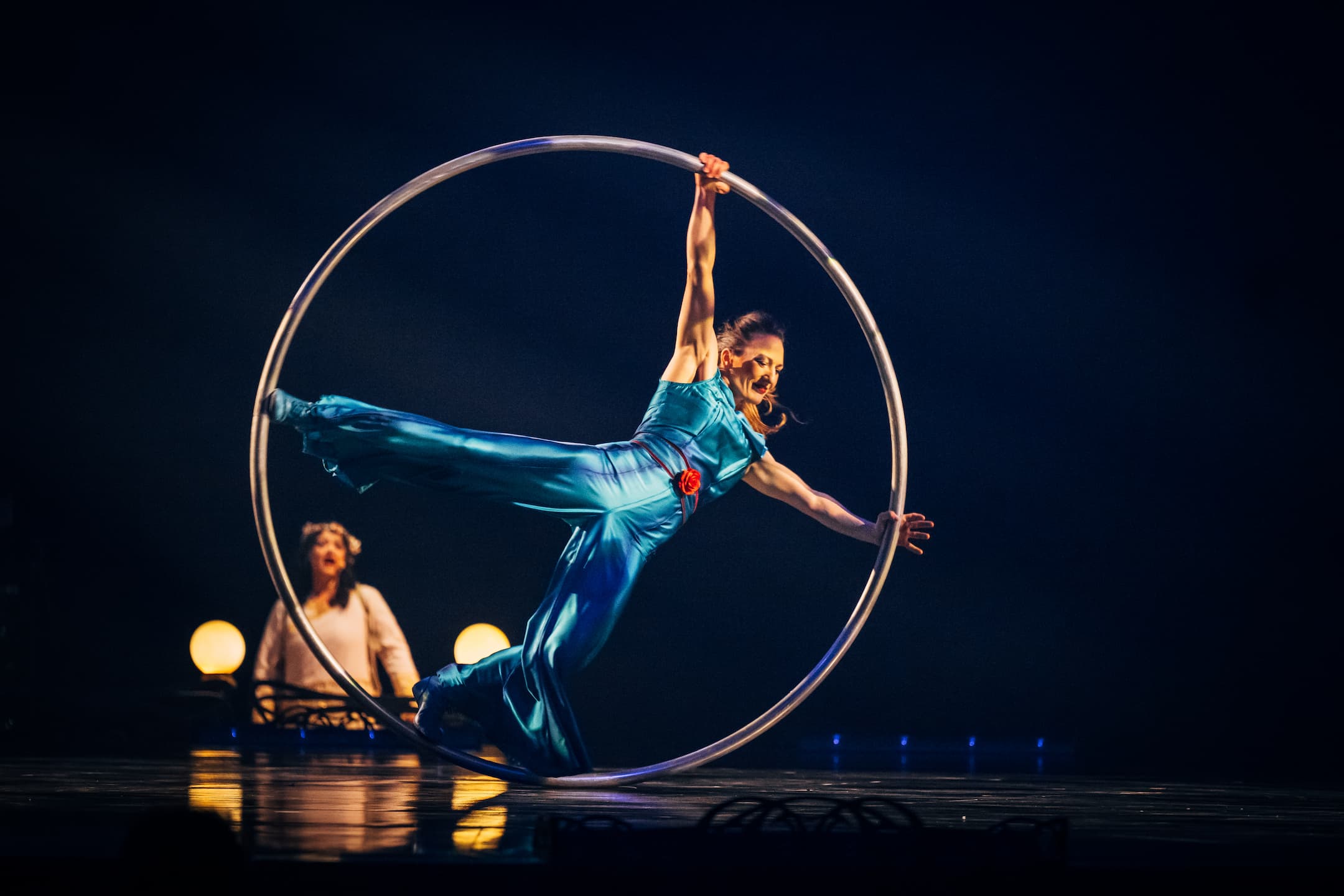 Photographie de la représentation du Cirque du Soleil