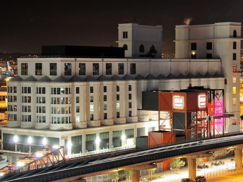 Photographie de nuit, Cepac Silo, Marseille